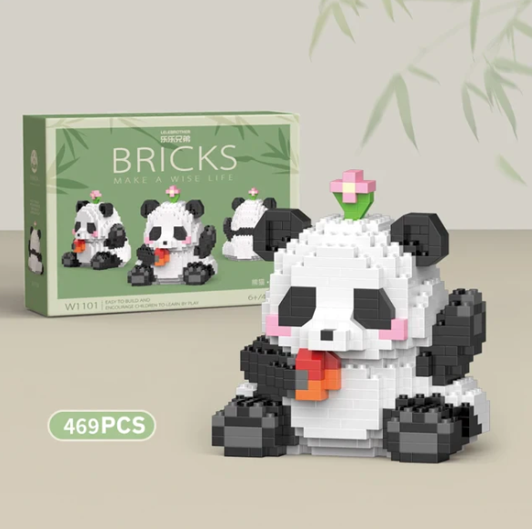 Panda Series Building Block Set
