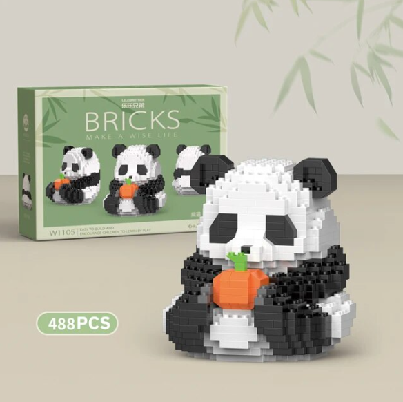 Panda Series Building Block Set