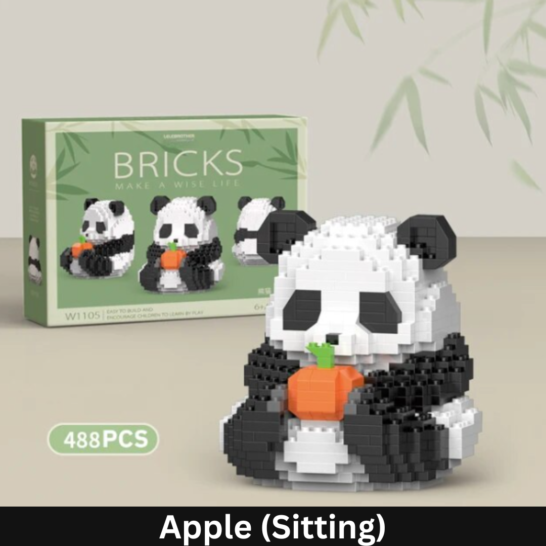 Panda Series Building Block Set