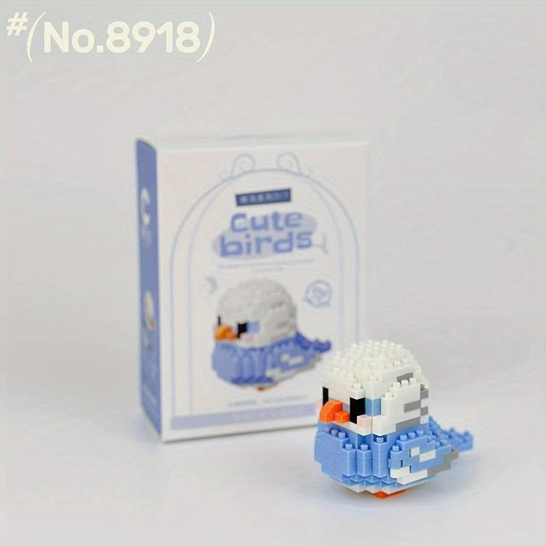 Colorful Parrots Building Block Set