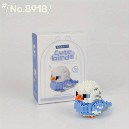 Colorful Parrots Building Block Set