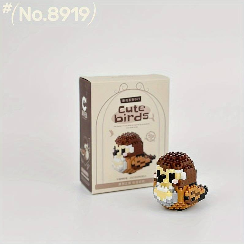 Colorful Parrots Building Block Set