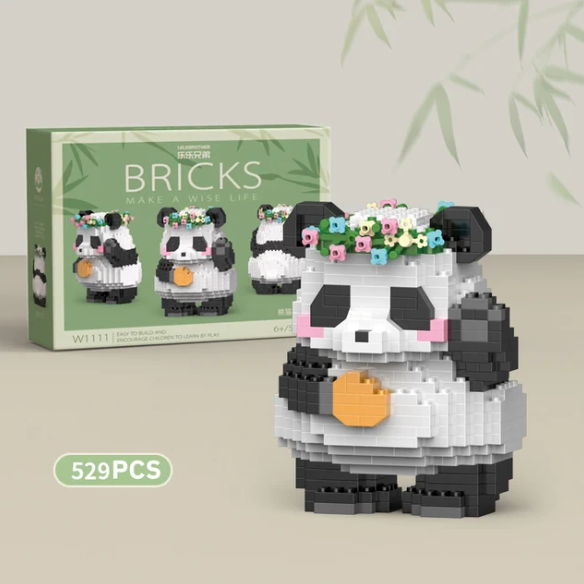 Panda Series Building Block Set