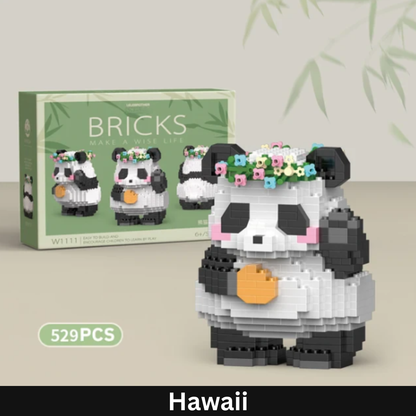 Panda Series Building Block Set