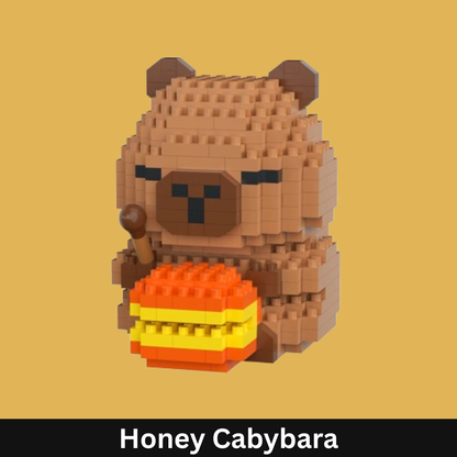 Cute Capybara Building Block Set