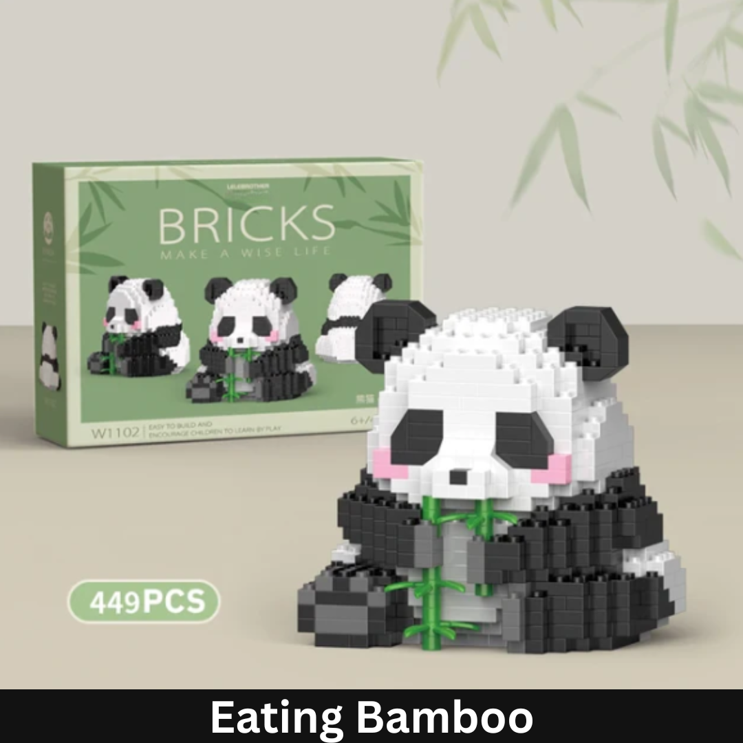 Panda Series Building Block Set