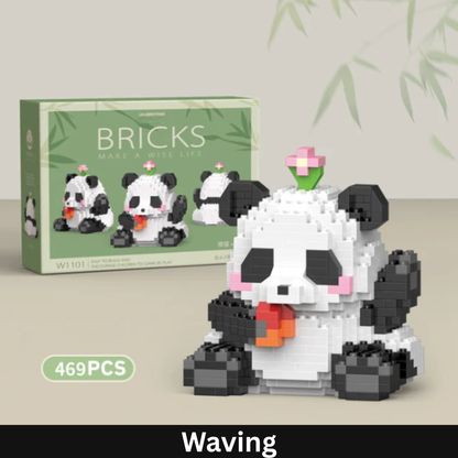 Panda Series Building Block Set