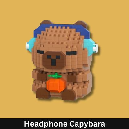Cute Capybara Building Block Set