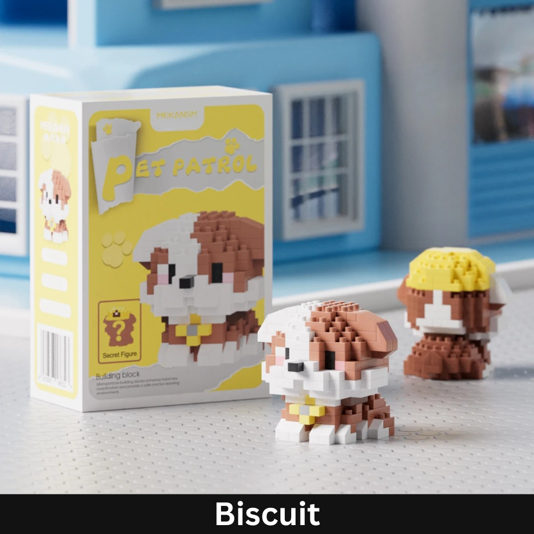 Tiny Puppies Building Block Sets