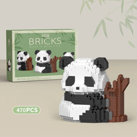 Panda Series Building Block Set