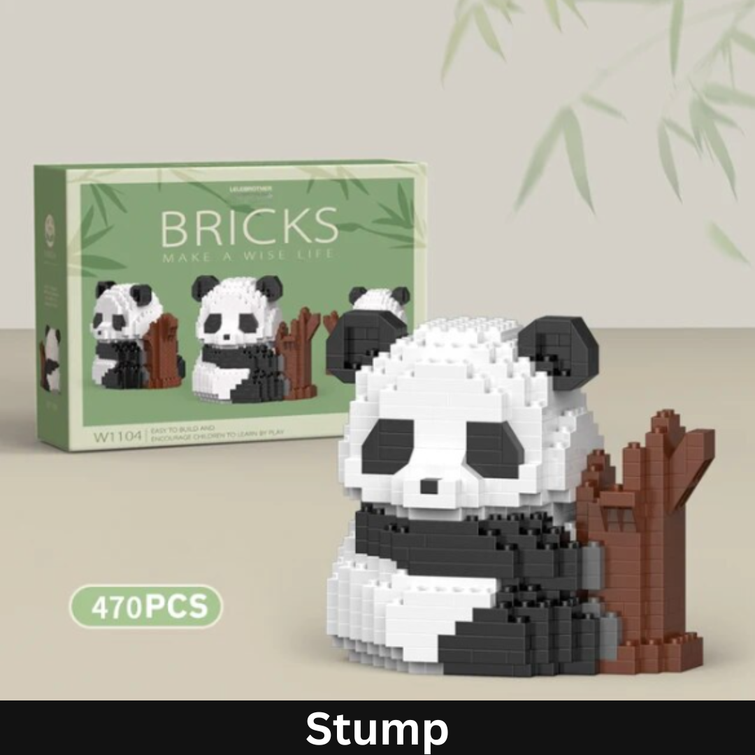 Panda Series Building Block Set