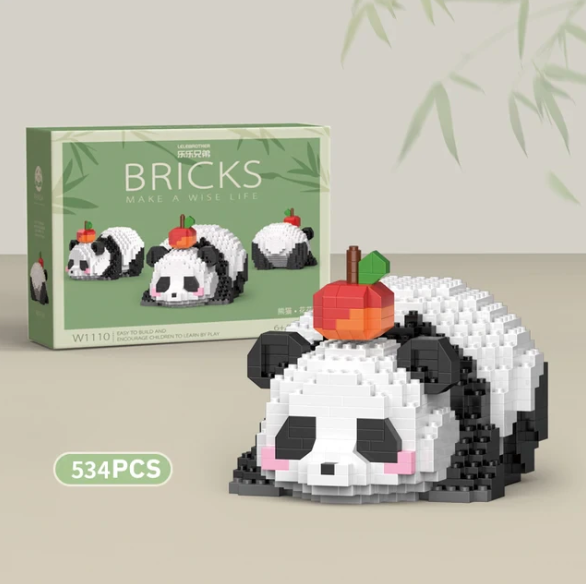 Panda Series Building Block Set