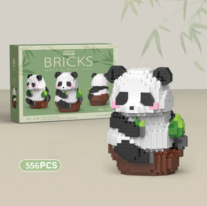 Panda Series Building Block Set