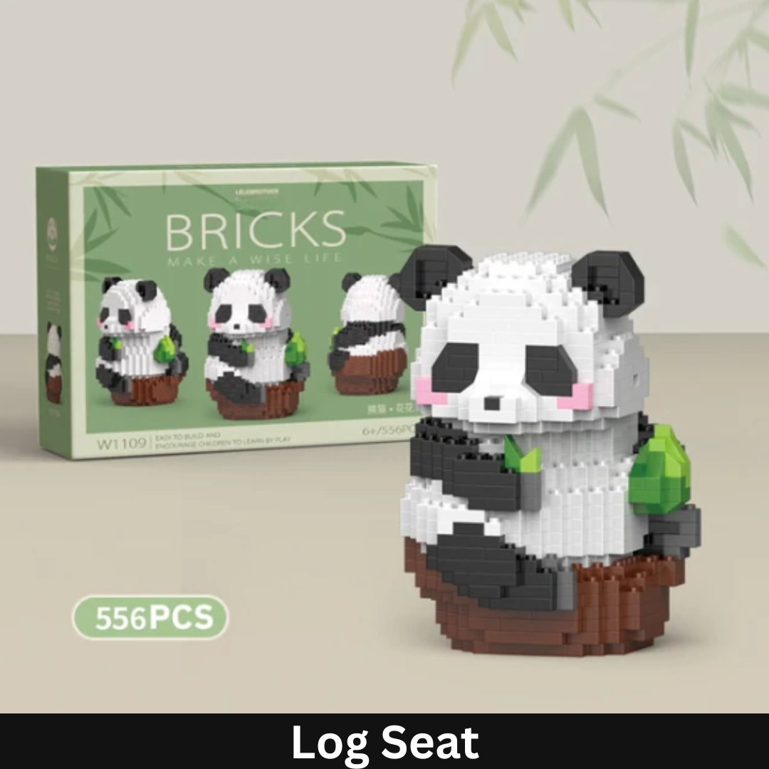 Panda Series Building Block Set