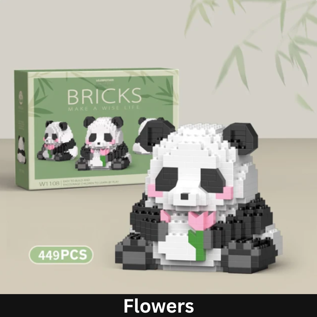 Panda Series Building Block Set