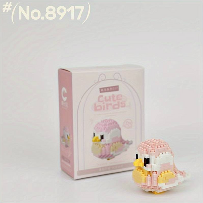 Colorful Parrots Building Block Set