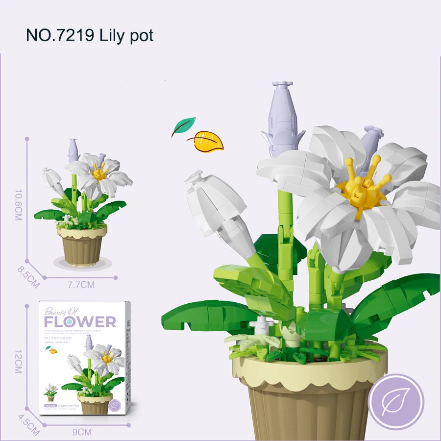 Flower Series Building Block Set