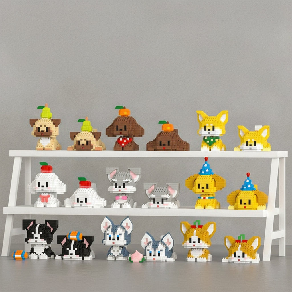 Dog Series Building Block Set