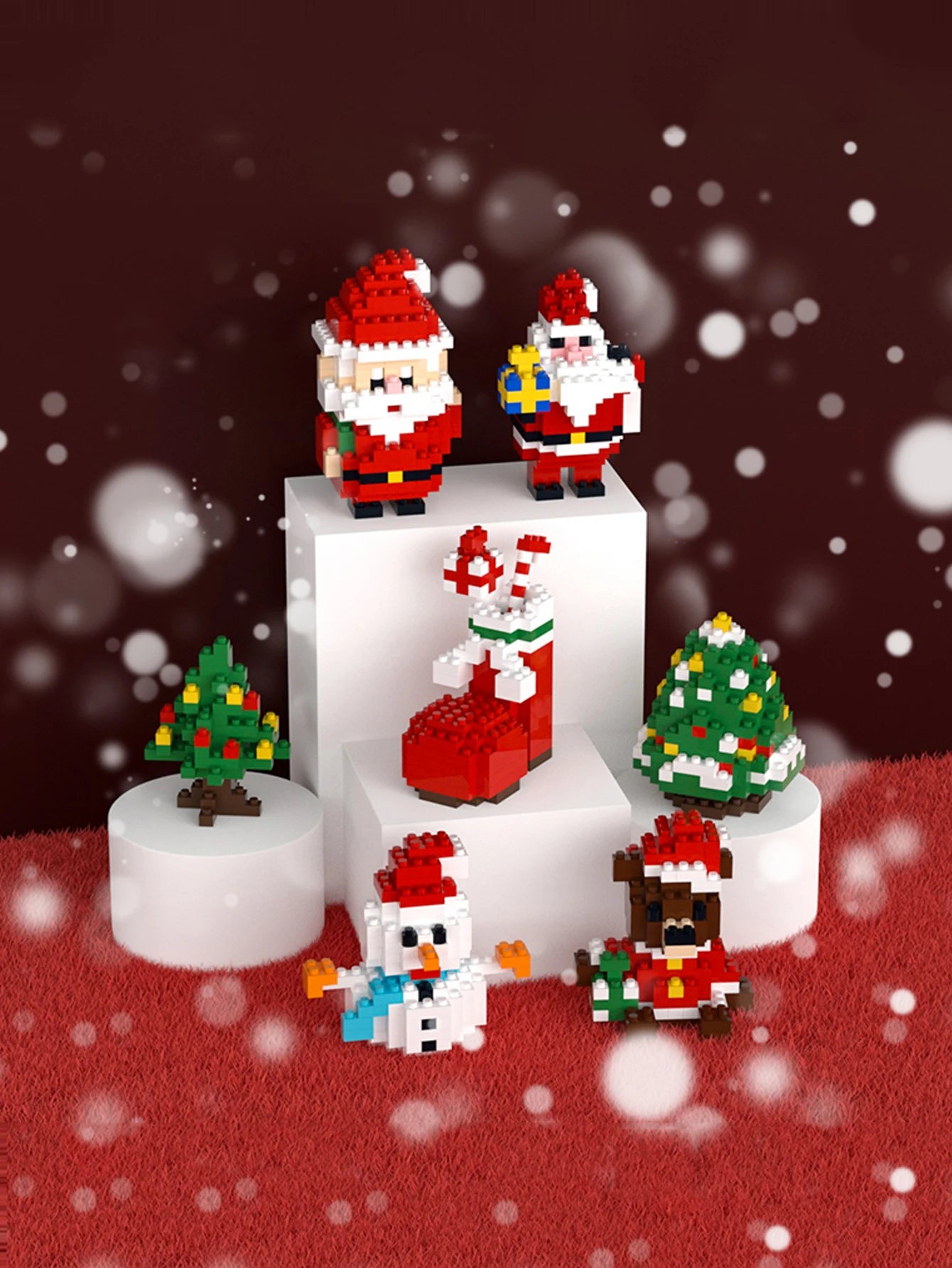 Christmas Building Block Sets