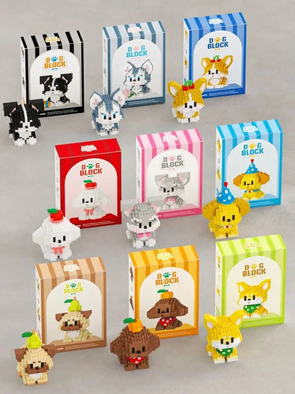 Dog Series Building Block Set