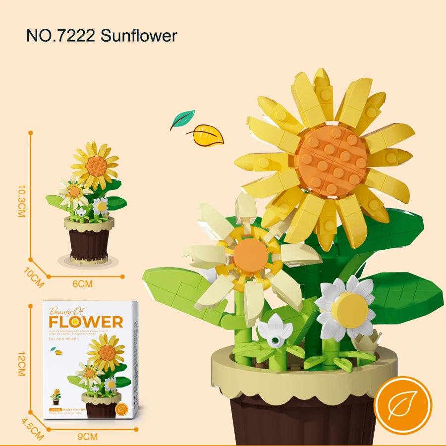 Flower Series Building Block Set