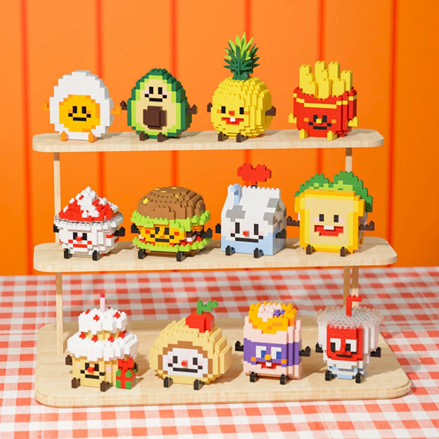 Food Series Building Block Set