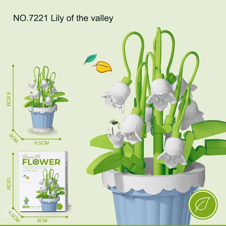 Flower Series Building Block Set