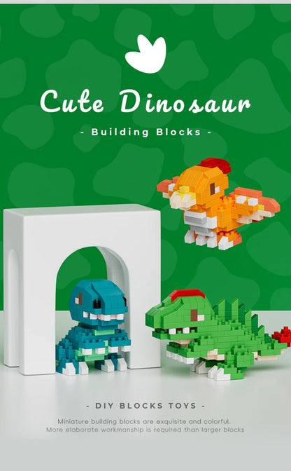 Dinosaur Micro Block Set