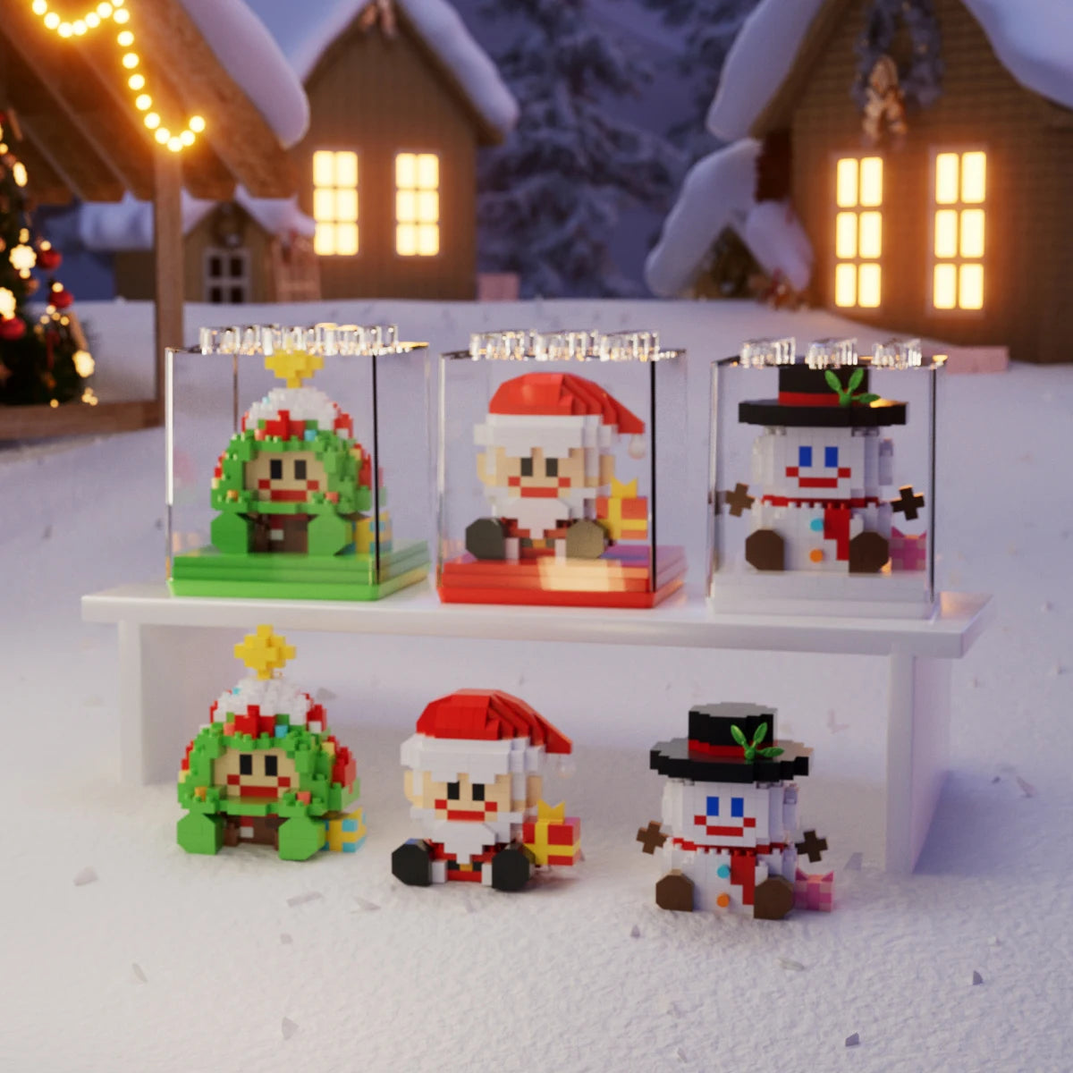 Christmas Series Building Block Set
