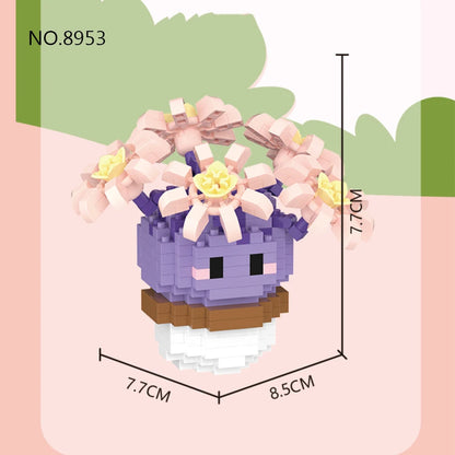 Cheerful Cactus Micro Block Set