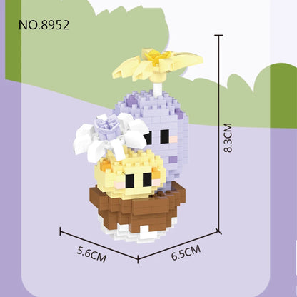 Cheerful Cactus Micro Block Set