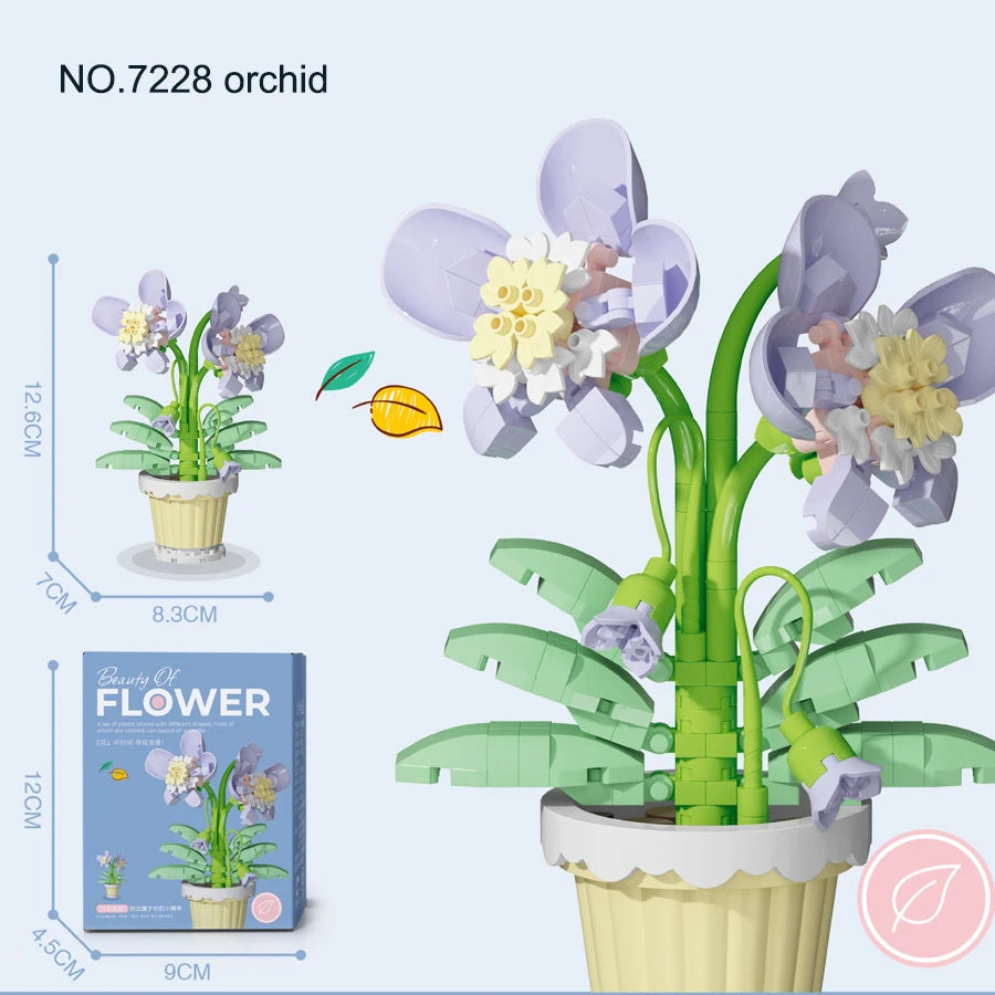 Flower Series Building Block Set