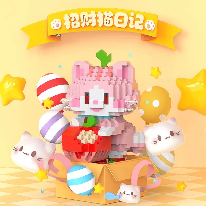 Lucky Cats Building Block Sets