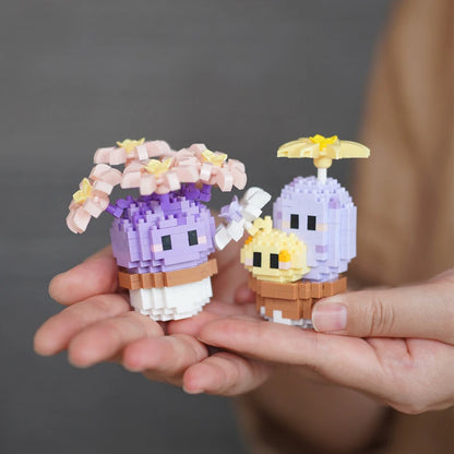 Cheerful Cactus Micro Block Set