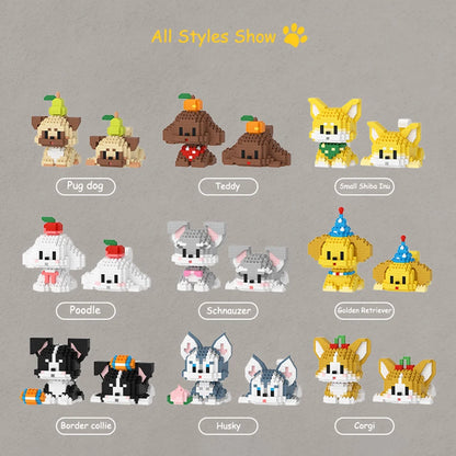 Dog Series Building Block Set