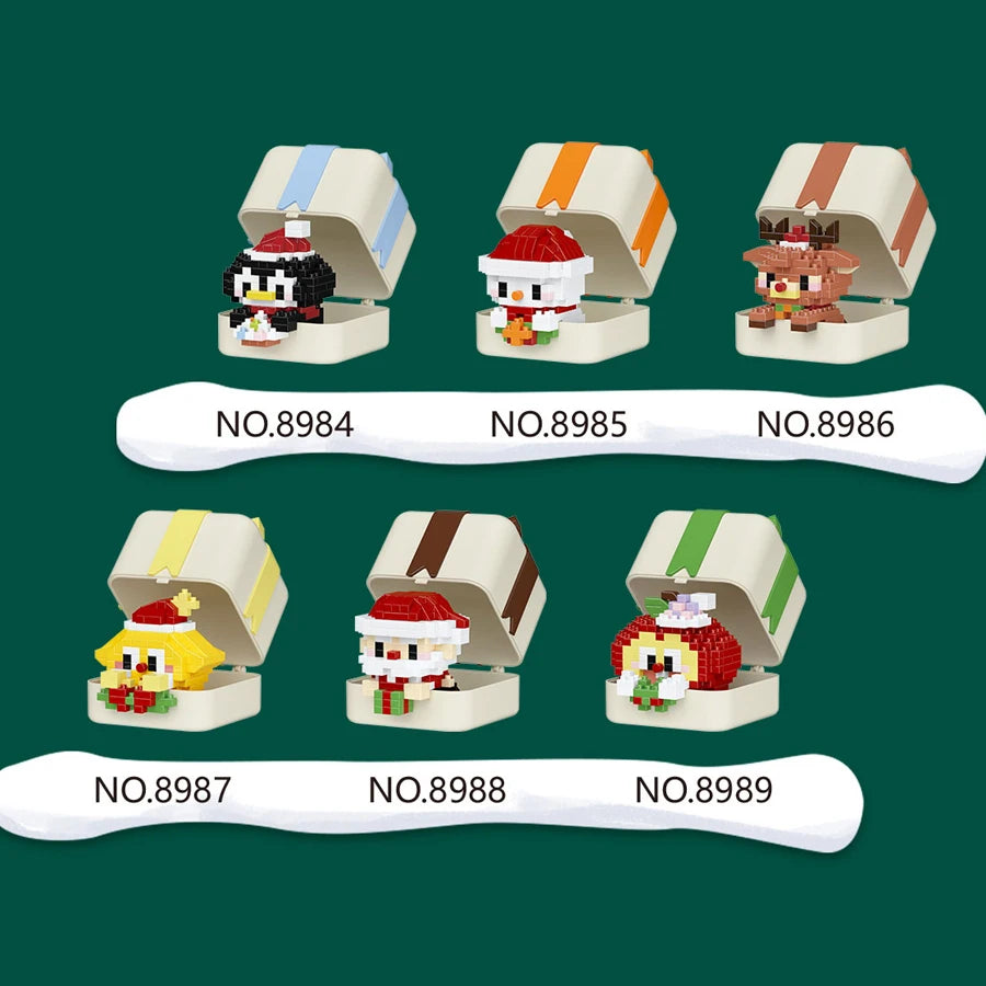 Christmas Gift Box Building Block Sets