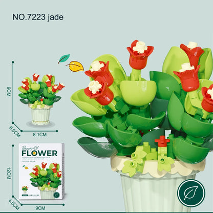 Flower Series Building Block Set