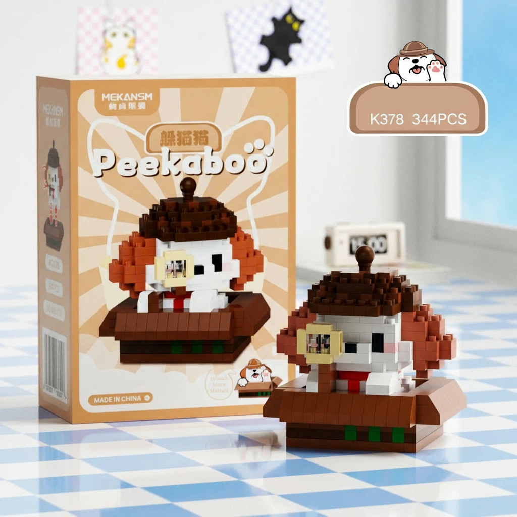 Kawaii Pet Building Block Set