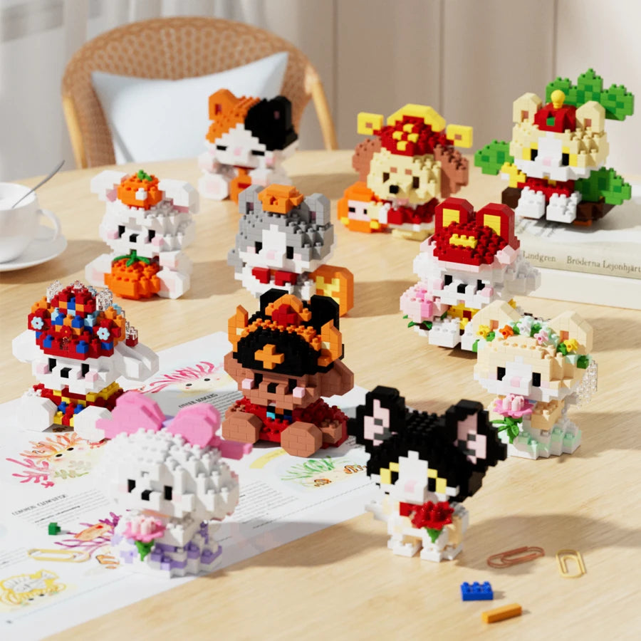 Job Characters Building Block Sets