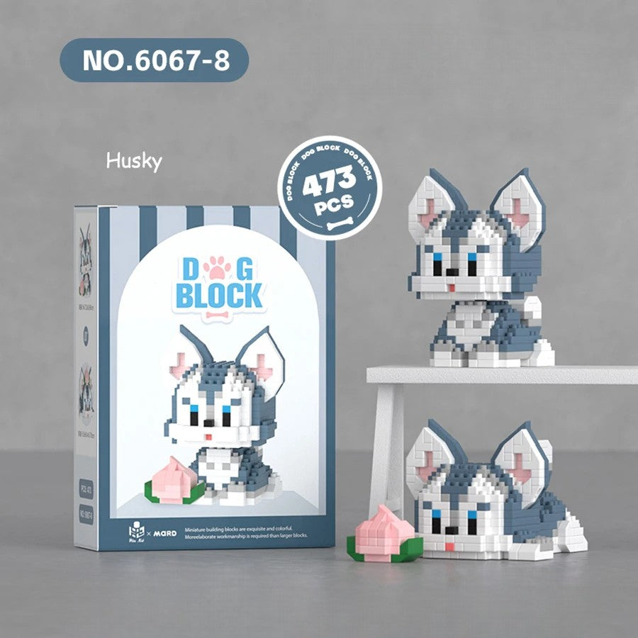 Dog Series Building Block Set