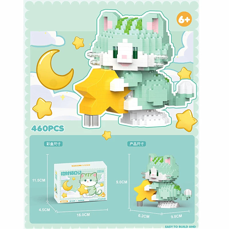 Lucky Cats Building Block Sets