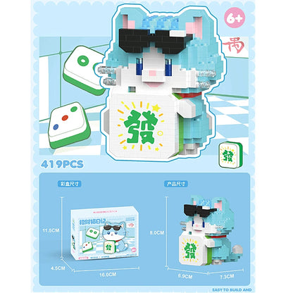 Lucky Cats Building Block Sets