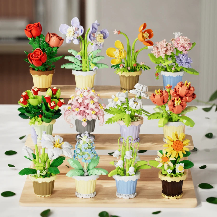 Flower Series Building Block Set