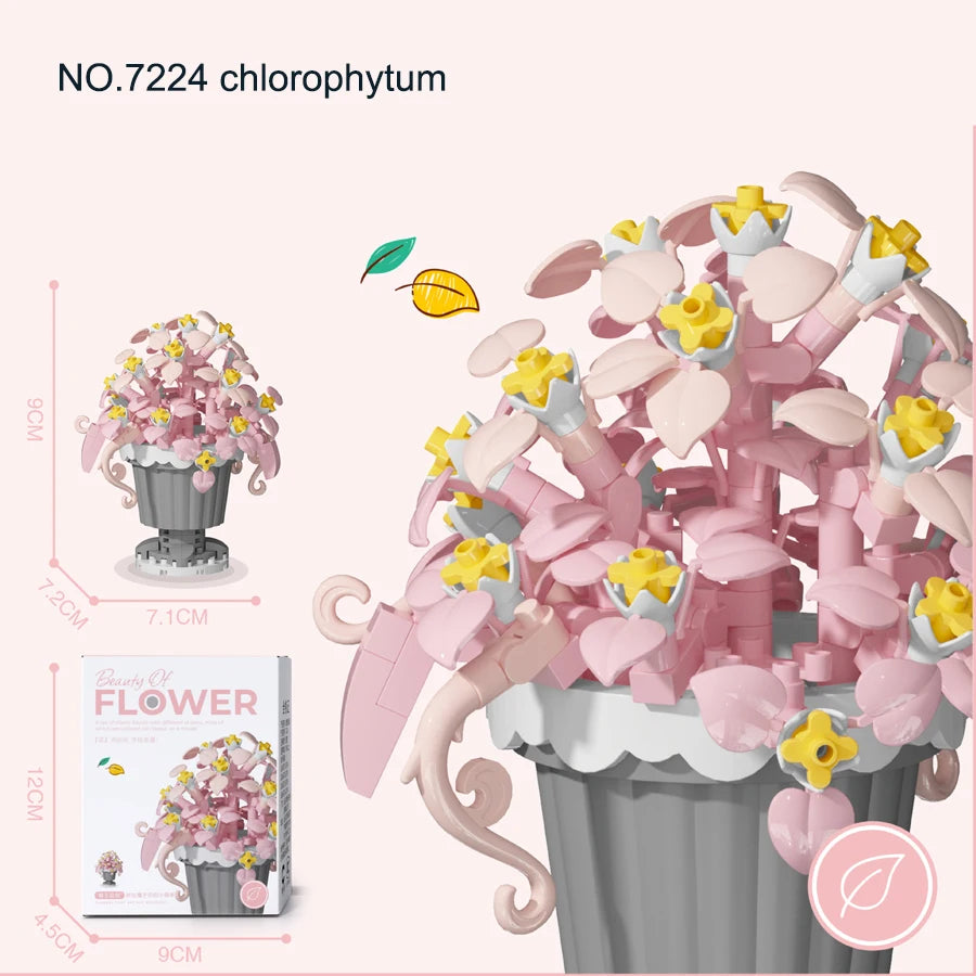 Flower Series Building Block Set