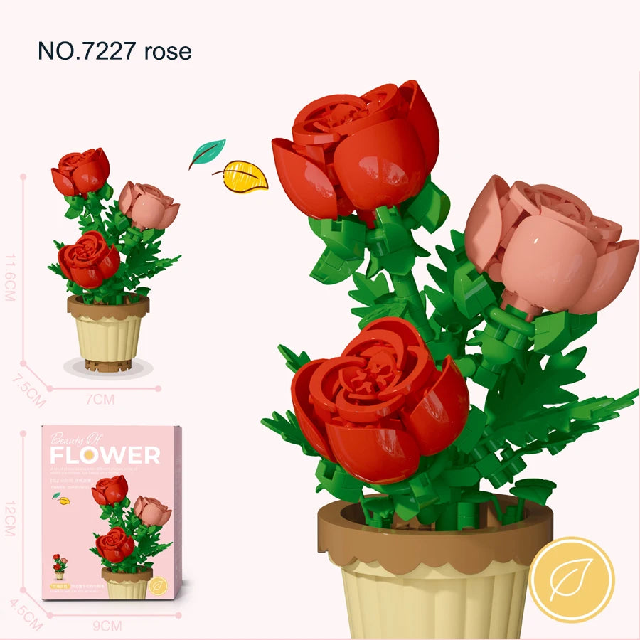 Flower Series Building Block Set