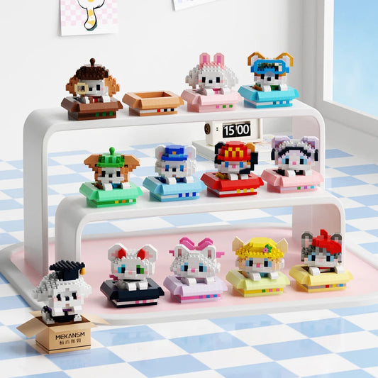 Kawaii Pet Building Block Set
