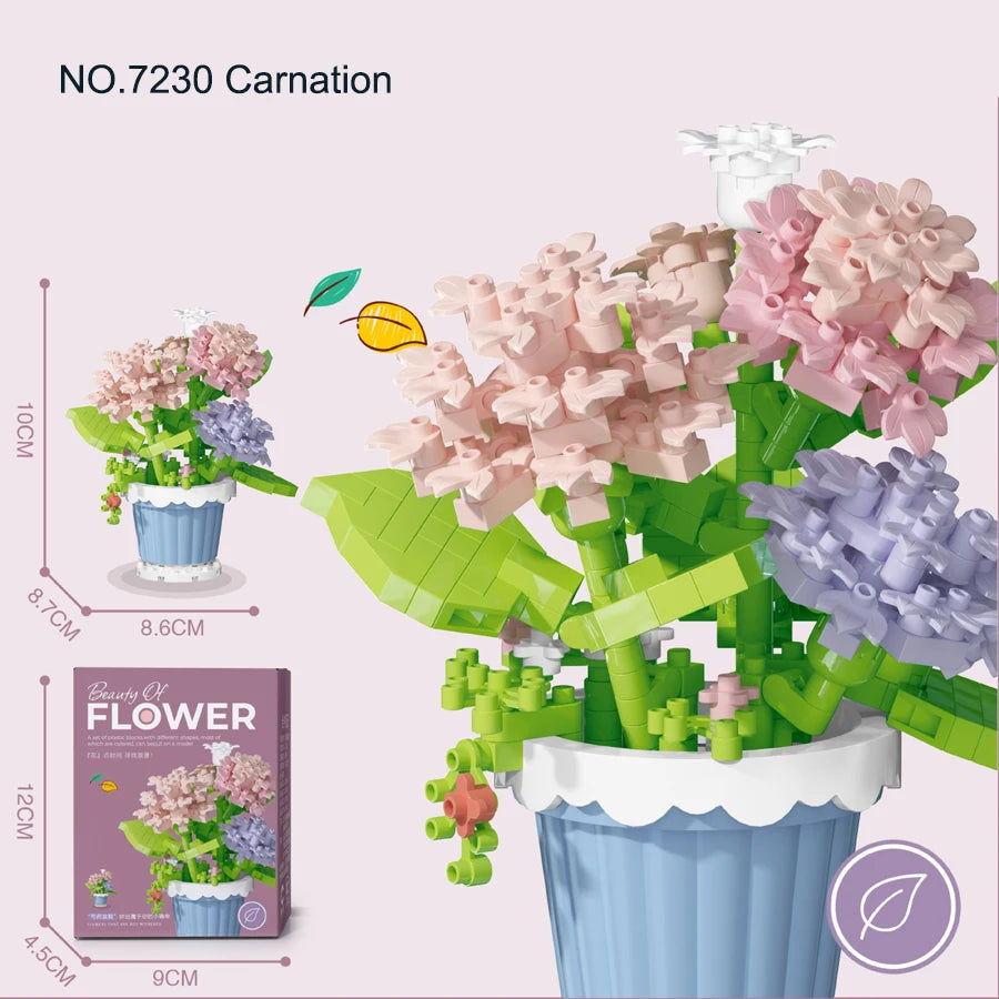 Flower Series Building Block Set
