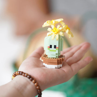 Cheerful Cactus Micro Block Set