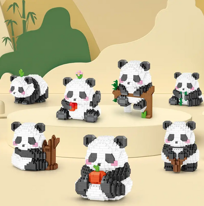Panda Series Building Block Set